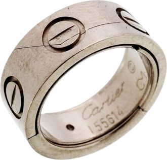 Cartier White Gold (18K) Band Ring (Pre-Owned)