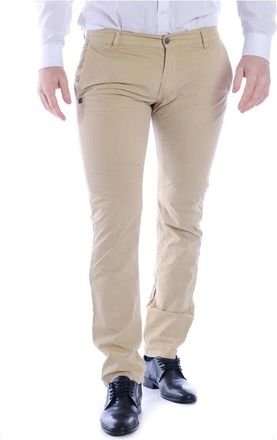 Daniele Alessandrini Jeans - Heren - Chinos - Beige - W36 - Katoen - Broeken