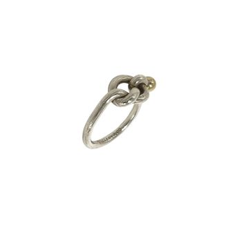 Tiffany & Co. Gold Silver Yellow Gold (18K) Silver 925 Band Ring (Pre-Owned)
