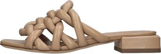 Officine Creative Leren Mule - Dames - Sandalen - Bruin - 37 EU - Leer - Schoenen
