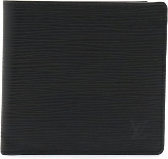 Louis Vuitton Noir Epi Leather Wallet (Bi-Fold) (Pre-Owned)