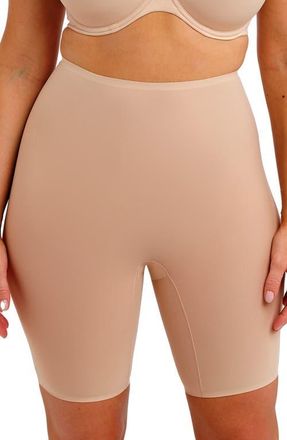 Fantasie Smoothease Invisible Comfort Biker Shorts in Natural Beige at Nordstrom