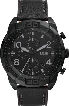 Fossil Bronson herenhorloge Zwart FS5874