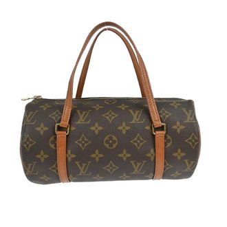 Louis Vuitton Papillon Handbag Monogram Canvas Brown Canvas Handbag (Pre-Owned)