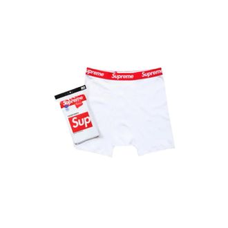 SUPREME Uomo, Mutande, Bianco, M, new