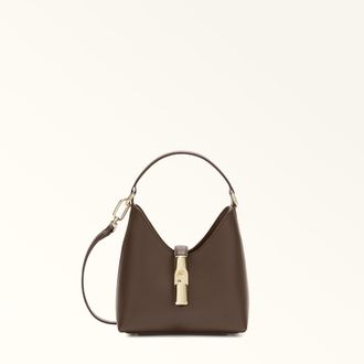 Furla Iride Borsa Mini Espresso Pelle Stampata Donna