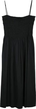 Semicouture Midi Jurken - Dames - Jurken - Zwart - Maat: 2XL