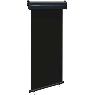 Nova Furniture Limited - Toldo Lateral De Balc&oacute;n Negro 105x250 Cm