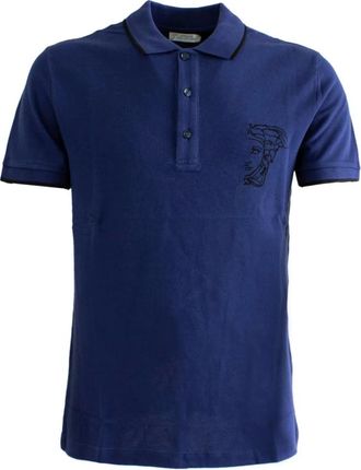 Versace Uomo, Top, Blu, M, new