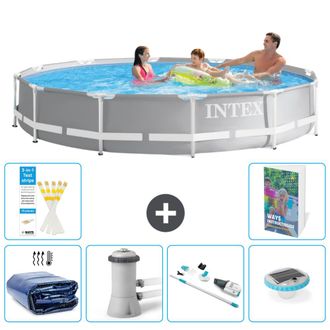 Intex Piscina Prism Frame Redonda - 366x76 Cm - 7-piezas S81