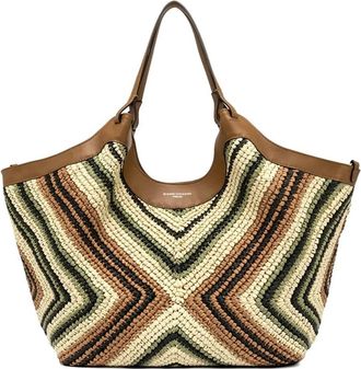 Gianni Chiarini Womens Large Dua Var Bag In Willow