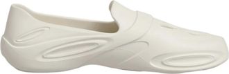 Dolce & Gabbana Witte Rubberen Lage Sneakers - Heren - Loafers - Wit - 44 EU - Schoenen