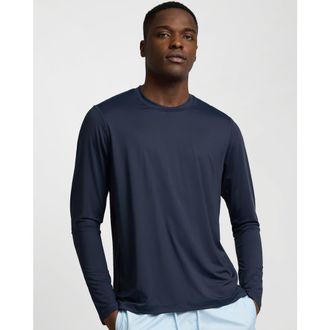 Onia Stretch Nylon Rash Guard in Midnight at Nordstrom, Size X-Large