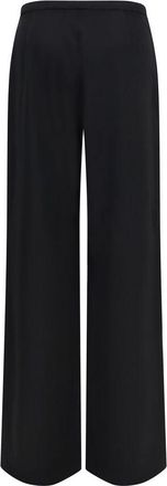 Gucci Womens Black Wool Oves Aries Casual Pants