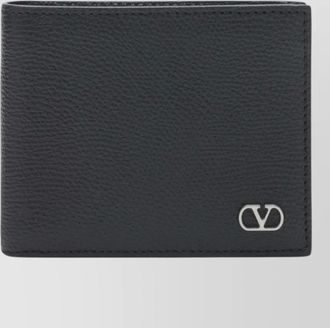 Valentino leather bifold wallet