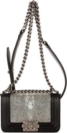 Chanel Borsa a tracolla mini in pelle - Nero
