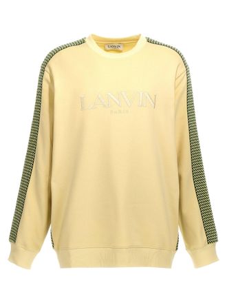 Lanvin Brod&eacute; Lanvin Mens Side Curb Sweatshirt