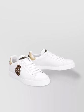 Dolce & Gabbana leather low-top sneakers