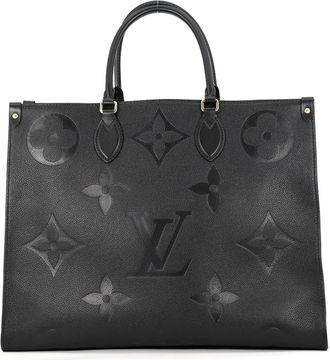 Louis Vuitton Noir Monogram Empreinte Shoulder Bag Tote Bag (Pre-Owned)