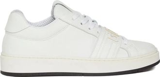 GCDS Sneakers con banda logo - Bianco