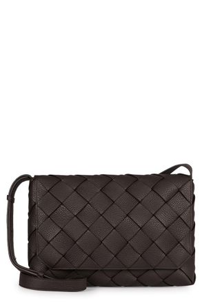 Bottega Veneta Diago Grande Leather Crossbody Bag