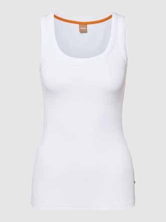 Boss Orange by Hugo Boss BOSS Orange Unterhemd mit Rundhalsausschnitt Modell Ematite in Weiss, Größe L