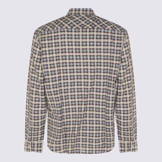 Nn.07 Mens Shirts Blue Check _co