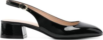 Stuart Weitzman Pumps Maeve con cinturino posteriore 35mm - Nero