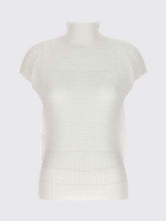 Issey Miyake Top a dolcevita in poliestere Issey Miyake