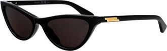 Bottega Veneta Cat-Eye Zonnebril - unisex - Accessoires - Zwart - Maat: 56 MM