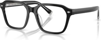Brunello Cucinelli 53mm Rectangle optical glasses in Black at Nordstrom