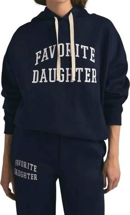 Favorite Daughter Collegiate Hoodie In Navy