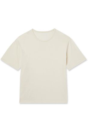 Stòffa Cotton and Silk-Blend Piqué T-Shirt