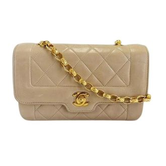 Chanel Pre-owned Vintage Shoulder Bag - Dames - Pre-owned - Beige - Maat: ONE Size Leer