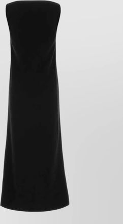 Jil Sander virgin wool maxi dress