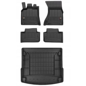 OEM Set Alfombrillas De Goma 3d Para Porsche Macan Desde 2013