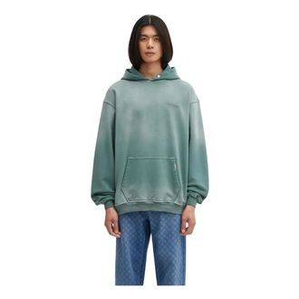 Represent Represent, Hoodies & sweatvesten, Heren, Groen, M, Katoen, Owners Club Script Hoodie