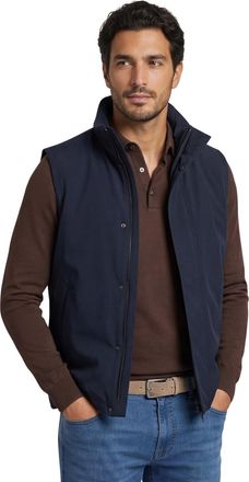 Profuomo bodywarmer Profuomo donkerblauw normale fit