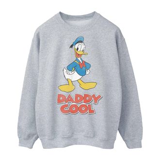 Disney Heren Daddy Cool Donald Duck Sweatshirt (Sportgrijs)