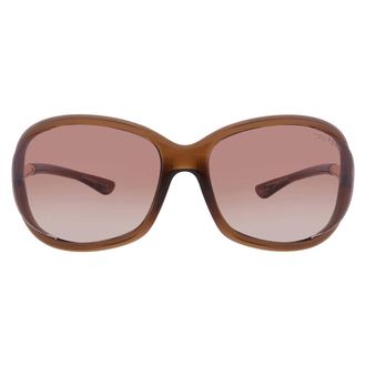 Tom Ford Jennifer Brown Gradient Oval Ladies Sunglasses FT0008 692 61