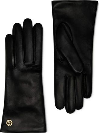 Isabel Bernard Accessoires, Dames, Zwart, 8 IN, Leer, Honoré Eleanor Geitenleer Handschoenen