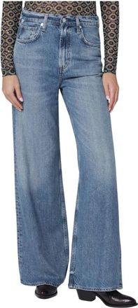 Citizens Of Humanity Paloma Baggy - Dames - Loose Fit Jeans - Blauw - W26 - Katoen - Jeans