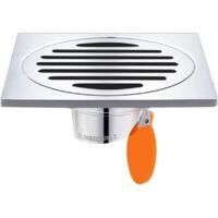OEM 2 Piezas Anti-odor Drain De Sol Douche, Sif&oacute;n De Sol En Silicona, Anti-refoulement De Drain De Plancher De Douche, Universel 50 Tubes 40 Tubes Noyau A