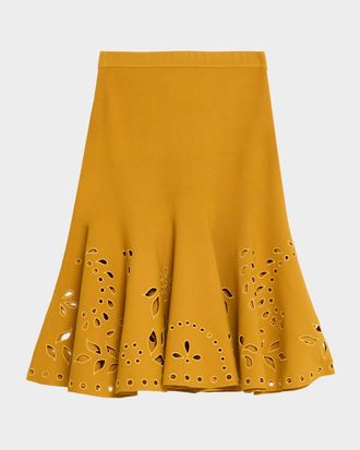 Ulla Johnson Fiorella Knit Midi Skirt