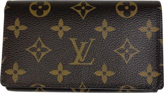 Louis Vuitton Brown Monogram Wallet (Bi-Fold) (Pre-Owned)