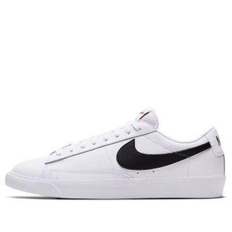 Nike Blazer Low Leather Black Swoosh CZ1089-100