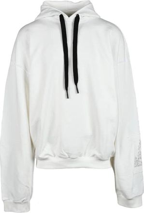 Takeshy Kurosawa White Cropped Cotton Sweatshirt
