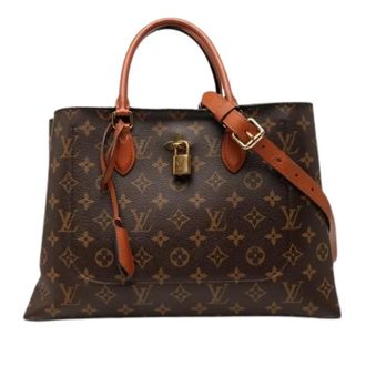 Louis Vuitton Pre-owned Handbags, female, Brown, Size: ONE SIZE Pre-owned Flower Tote