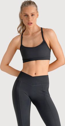 Bloch Ladies Apex Resistance Camisole Bra Top, Vanilla Custard