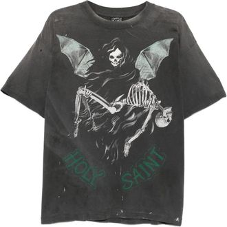 Saint Mxxxxxx T-shirt con grafica - Grigio